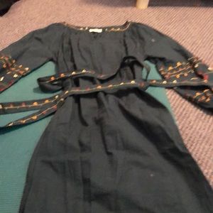 A Roolee green dress